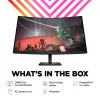 OMEN by HP 31.5 colių QHD 165Hz lenktas žaidimų monitorius - OMEN 32c (atnaujinta prekė)
