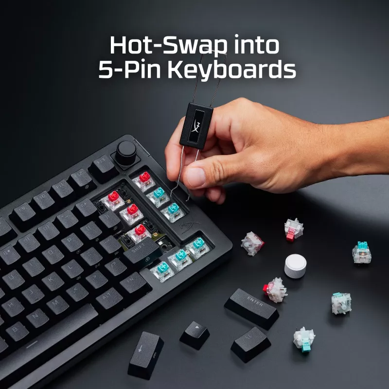 Linijinis mechaninis klaviatūros jungiklis KINGSTON HyperX 85U07AA 45 g aktyvavimo jėga