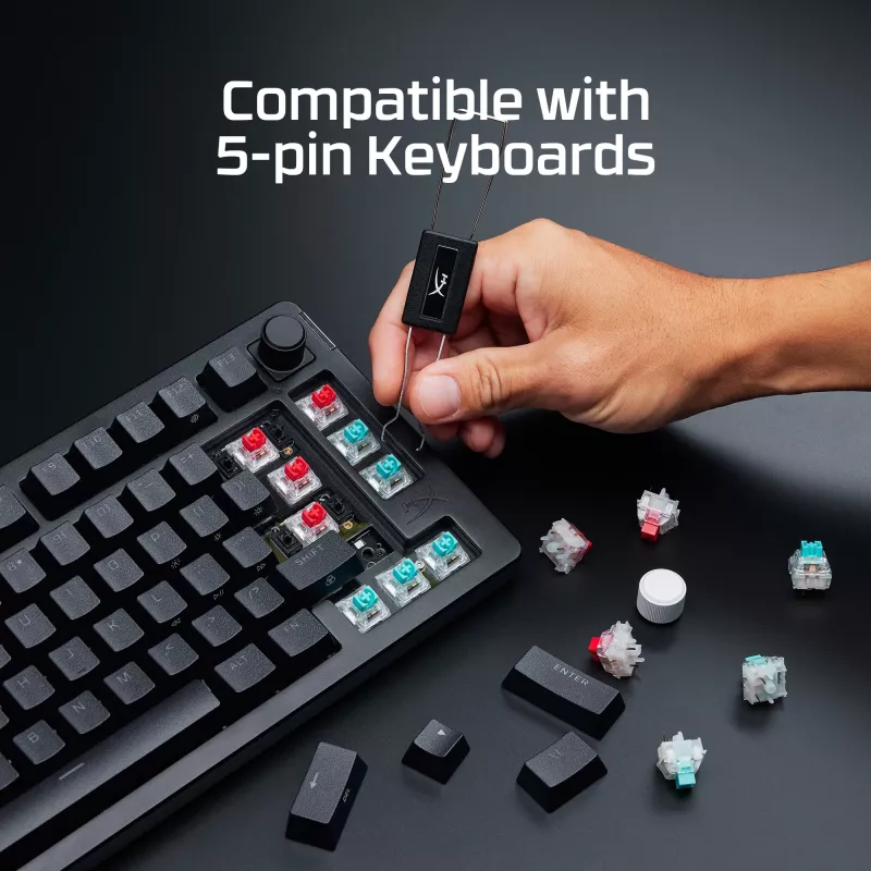 Linijinis mechaninis klaviatūros jungiklis KINGSTON HyperX 85U07AA 45 g aktyvavimo jėga