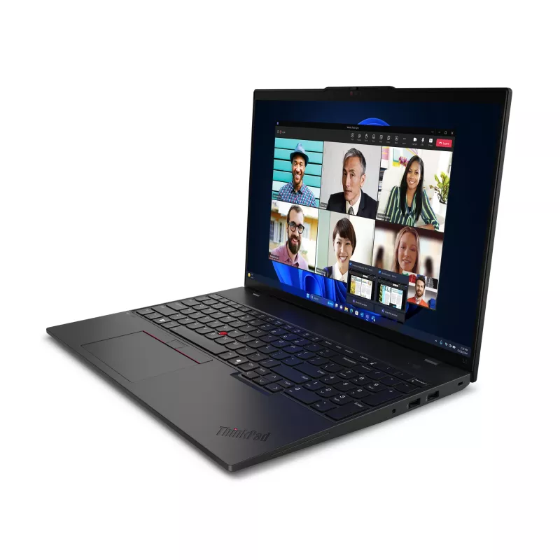 Nešiojamas kompiuteris Lenovo ThinkPad L16 Gen 1 (Intel) Intel Core Ultra 5 125U 40.6 cm (16 colių) WUXGA 16 GB DDR5-SDRAM 512 GB SSD Wi-Fi 6E (802.11ax) Windows 11 Pro Anglų Juoda