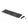 HP 720 Multi-Device belaidė klaviatūra su įkrovimu, pilno dydžio (100%), belaidė, USB + Bluetooth, mechaninė, QWERTY, juoda