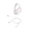 Žaidimų ausinės HyperX Cloud III (baltos/rožinės)
