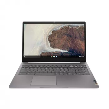 Nešiojamas kompiuteris Lenovo IdeaPad 3 Chrome 15IJL6, Intel Celeron N4500, 15.6 inch Full HD, 8 GB RAM, 128 GB eMMC, ChromeOS, pilka