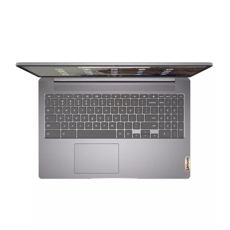 Nešiojamas kompiuteris Lenovo IdeaPad 3 Chrome 15IJL6, Intel Celeron N4500, 15.6 inch Full HD, 8 GB RAM, 128 GB eMMC, ChromeOS, pilka