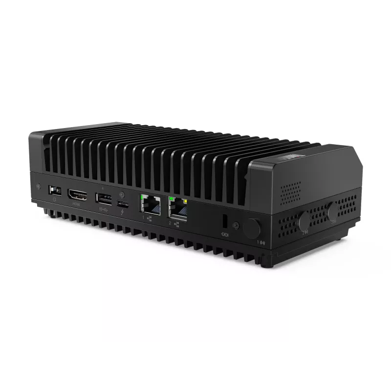 „Lenovo ThinkEdge SE30“ Intel® Core™ i3 i3-1115GRE 8 GB DDR4-SDRAM 256 GB SSD Windows 11 IoT Enterprise Mini PC juodas