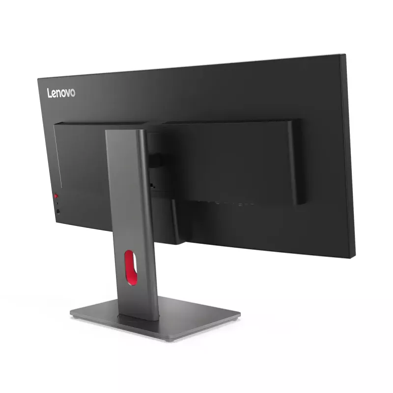 Monitorius kompiuterinis Lenovo ThinkVision P34WD-40 34 colių (86,4 cm) lenktas IPS 3440×1440 WQHD 6 ms USB-C, garsiakalbiai, VESA, juodas