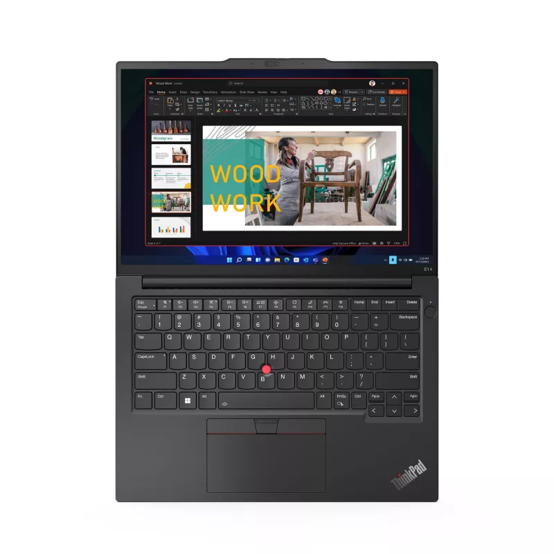 Nešiojamas kompiuteris Lenovo ThinkPad E14 Gen 5 (AMD) AMD Ryzen™ 3 7330U 35,6 cm (14 colių) WUXGA 8 GB DDR4-SDRAM 256 GB SSD Wi-Fi 6 (802.11ax) Windows 11 Pro Nordic Black