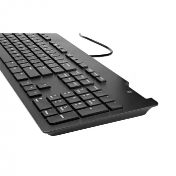 HP Business Slim v2 Smartcard klaviatūra, pilno dydžio (100%), laidinė, USB, juoda