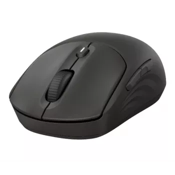Belaidė pelė HP 405 Quiet – ambidekstrinė, optinė 1200 DPI, RF belaidis + Bluetooth, 5 mygtukai, maitinama baterija, juoda