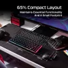 HyperX Origins 2 65 kompaktiška mechaninė klaviatūra