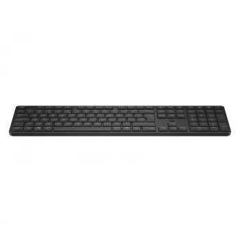 HP 495K belaidė klaviatūra, daugelio įrenginių, dviejų režimų, pilno dydžio (100%), USB + Bluetooth, juoda