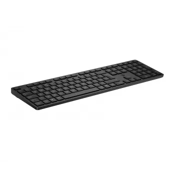 HP 495K belaidė klaviatūra, daugelio įrenginių, dviejų režimų, pilno dydžio (100%), USB + Bluetooth, juoda