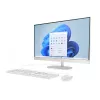 HP All-in-One 27-cr0048na Intel Core i7-1355U 68,6 cm (27 colių) 1920 x 1080 pikselių viskas viename kompiuteris 8 GB DDR4-SDRAM 1 TB SSD Windows 11 Home Wi-Fi 6 (802.11ax) Baltas (atnaujinta prekė)