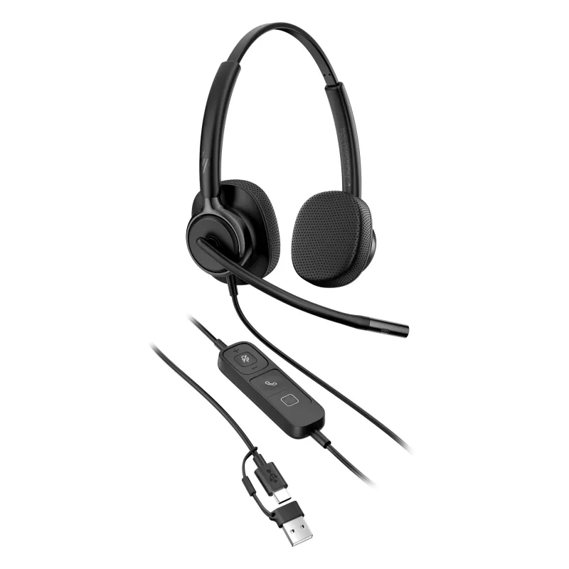 Laidinė ausinė su mikrofonu HP POLY MISSION 415 USB HS CL WW, modelis C01A9AA#AC3