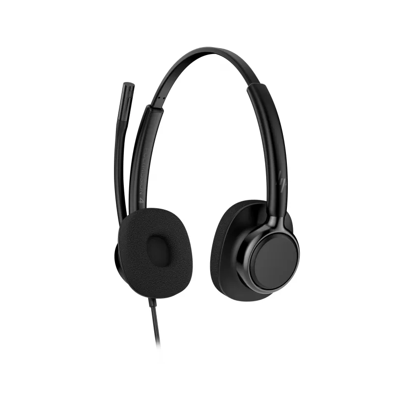 Laidinis stereo ausinių komplektas HP POLY Mission 425 Classic, USB jungtis, 126 g