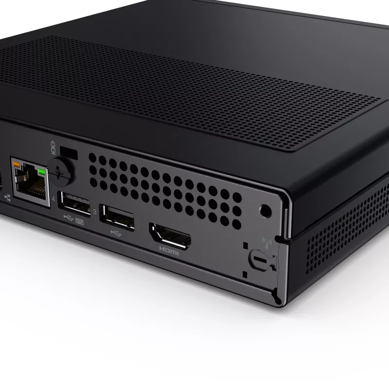 „Lenovo V100q“ mini kompiuteris su Intel Core i3-N305, 16 GB DDR5, 512 GB SSD, juodas