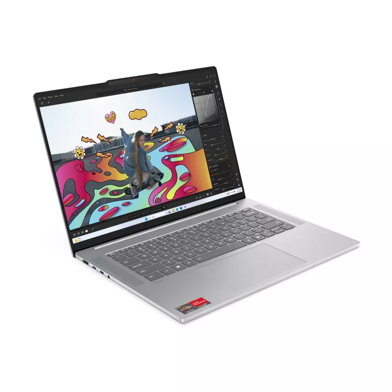 Nešiojamas kompiuteris Lenovo IdeaPad Slim 5 15ARP10, AMD Ryzen 5 7535HS, 16 GB LPDDR5x, 512 GB SSD, 15.3 inch WUXGA IPS, Windows 11 Home, pilka