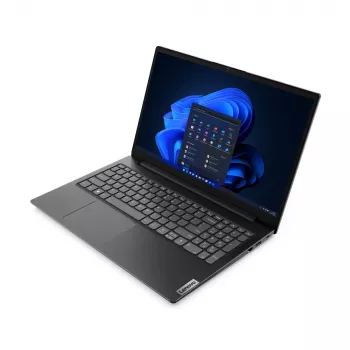 Nešiojamas kompiuteris Lenovo V15 G4 ABP AMD Ryzen™ 5 7430U 39,6 cm (15,6 colio) Full HD 16 GB DDR4-SDRAM 512 GB SSD Wi-Fi 6 (802.11ax) Windows 11 Pro Nordic Black
