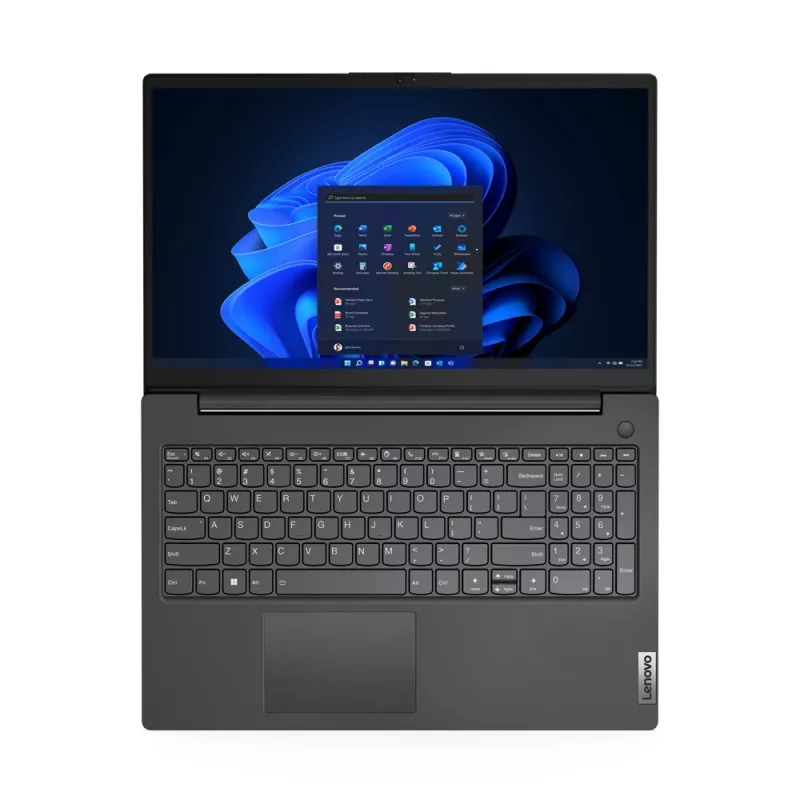 Nešiojamas kompiuteris Lenovo V15 G4 ABP AMD Ryzen™ 5 7430U 39,6 cm (15,6 colio) Full HD 16 GB DDR4-SDRAM 512 GB SSD Wi-Fi 6 (802.11ax) Windows 11 Pro Nordic Black