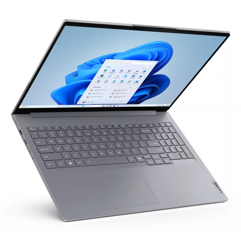 Nešiojamas kompiuteris Lenovo ThinkBook 16 G8 IAL — Intel Core Ultra 5 135H, 16 colių WUXGA, 16 GB DDR5, 512 GB SSD, Windows 11 Pro, pilka
