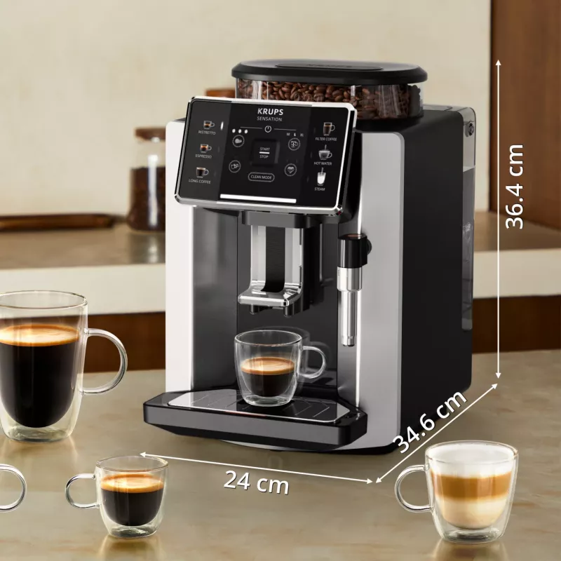 Fully automatinis espreso aparatas KRUPS Sensation EA910E