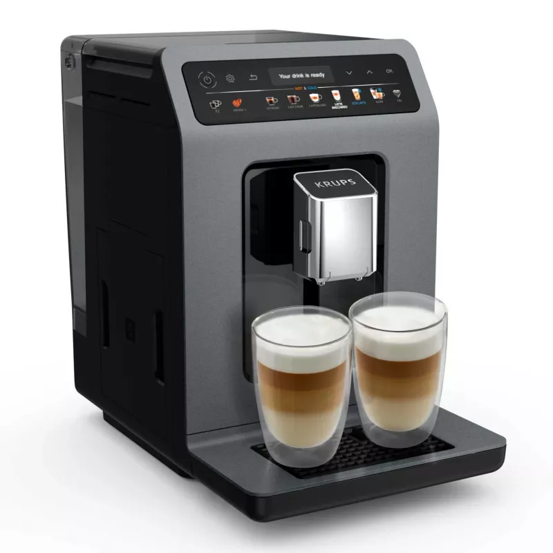 Pilnai automatinis espresso aparatas Krups Evidence Hot & Cold EA898GF0