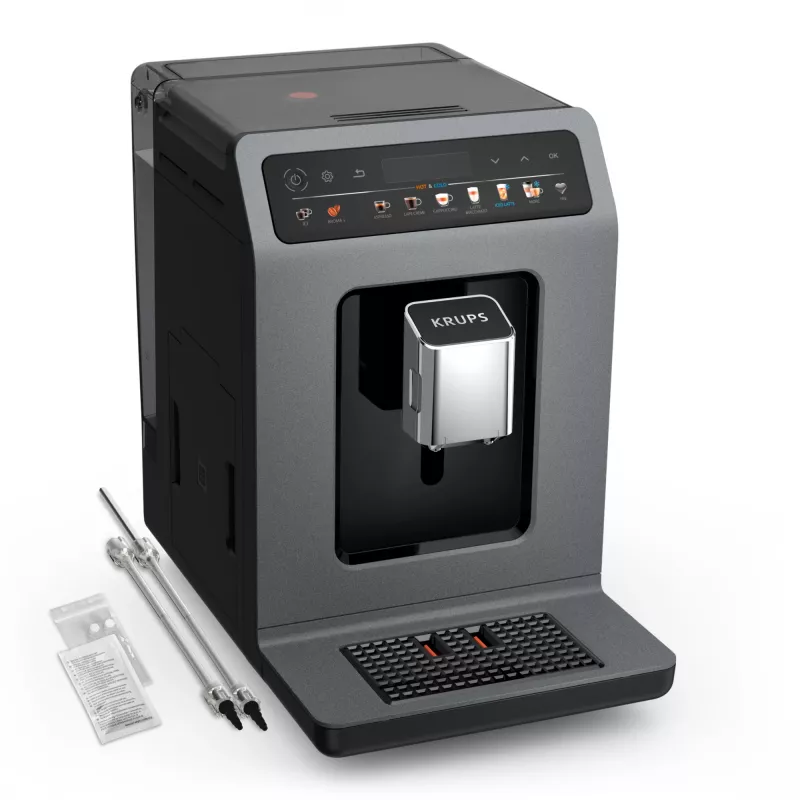 Pilnai automatinis espresso aparatas Krups Evidence Hot & Cold EA898GF0