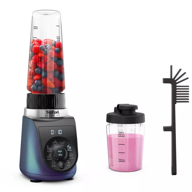 Stalo blenderis Tefal Blend Up BL19H4F0 0,85 L 1000 W mėlynas, permatomas