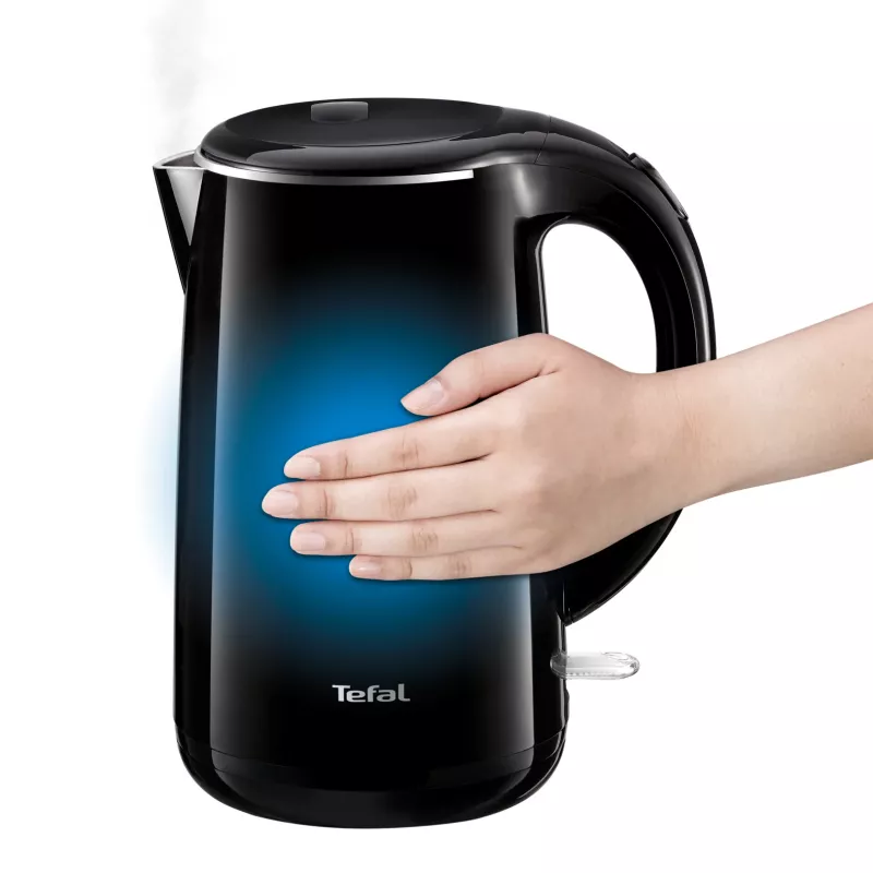 Tefal Safe'Tea KO2608 elektrinis virdulys 1.7 L 1800 W Juodas