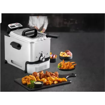 Tefal FR8041 gruzdintuvė, 3,5 L, 2300 W, sidabrinė