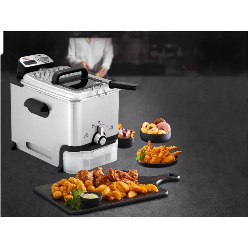 Tefal FR8041 gruzdintuvė, 3,5 L, 2300 W, sidabrinė