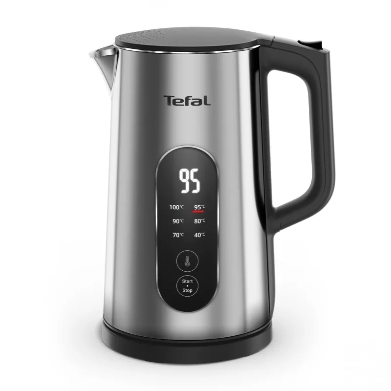 Virdulys Tefal Selection KI871DE0 1,7 L 1500 W Juodas, Nerūdijantis plienas