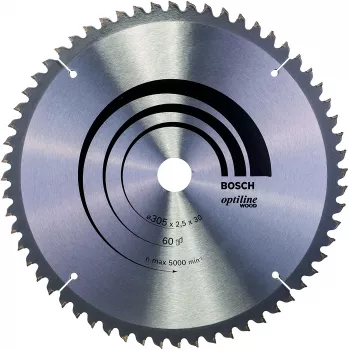 Bosch Optiline Wood diskinis pjūklas medienai, 30,5 cm, Bosch, 798 g, 1 vnt.