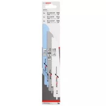 Bosch 2 608 656 934 pjūklo geležtės rinkinys (3 vnt.) – medžiui ir metalui