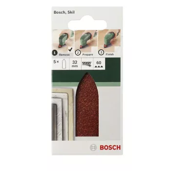 Bosch 2609256A39 5 vnt Šlifavimo lakštai