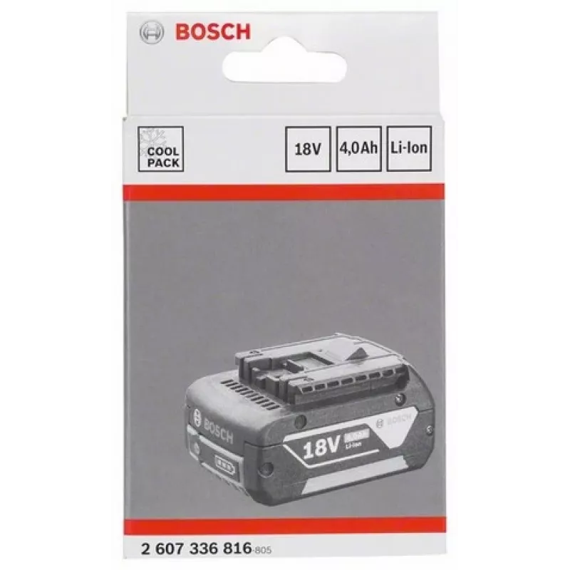 Bosch 2 607 336 816 akumuliatorius 4 Ah Li‑Jon