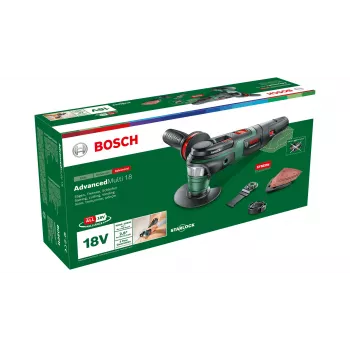Bosch AdvancedMulti 18 Black, Green šlifuoklis