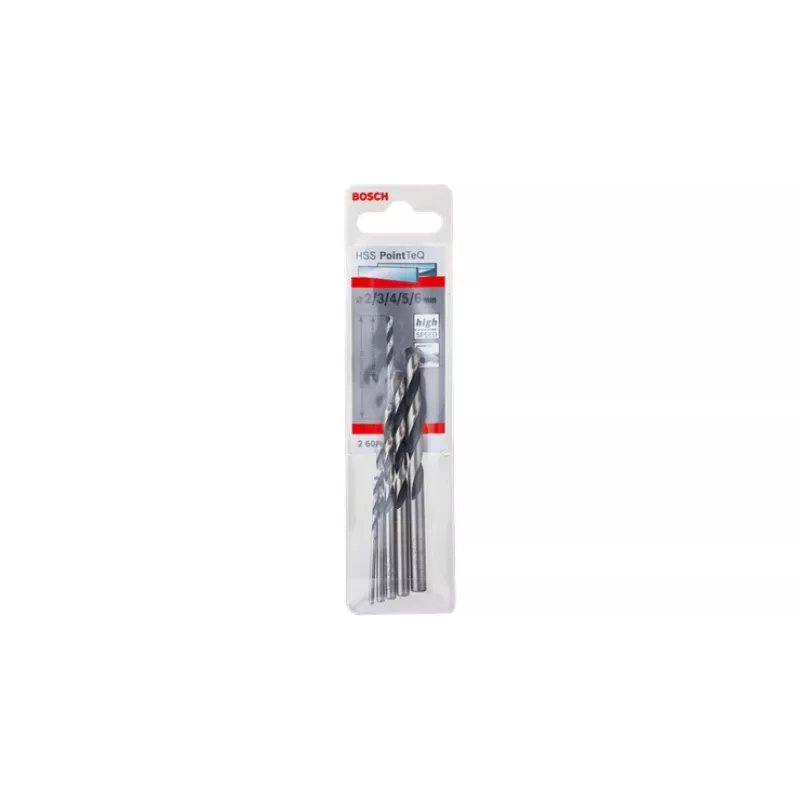 Gręžtų rinkinys Bosch HSS PointTeQ 5 vnt.
