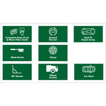 Bosch F016800572 automobilio plovimo rinkinys Bosch aukšto slėgio plovikliams