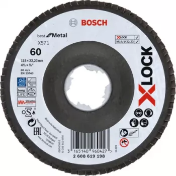 Bosch 2 608 619 198 šlifavimo disko priedas – žiedinis šlifavimo diskas