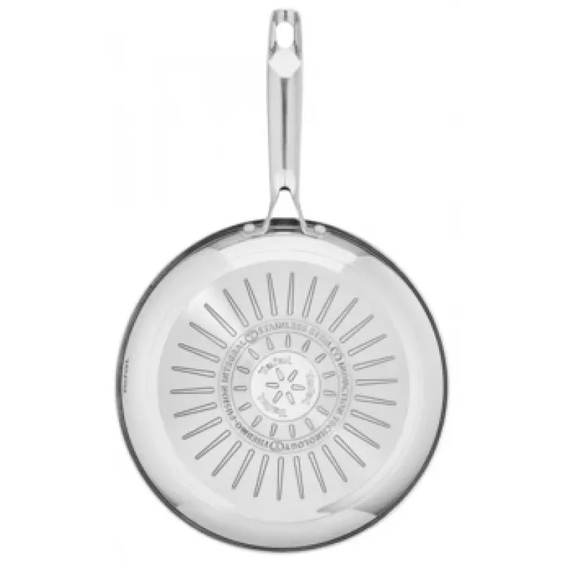 Universali keptuvė Tefal DUETTO+ G7320434 24 cm – nerūdijantis plienas, be PFOA, juoda