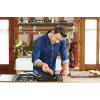 Tefal Jamie Oliver E24541 kvadratinis kepimo indas 2,5 L juodas — dugno skersmuo 17,5 cm, dydis 290×458 mm