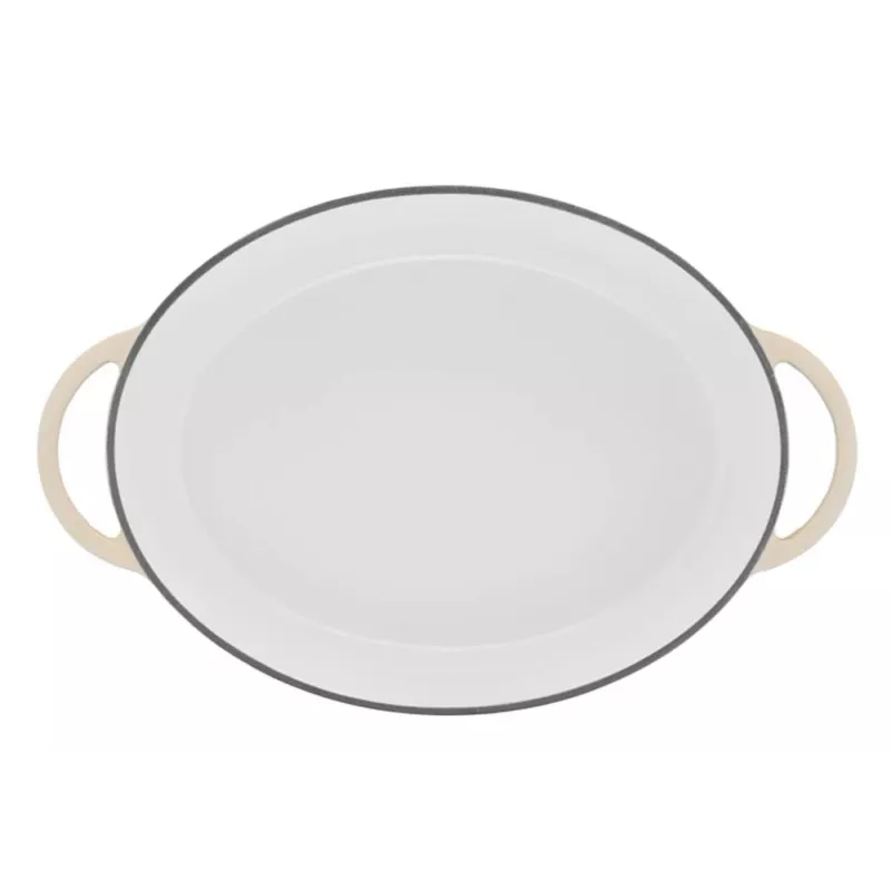 Tefal E25906 Oval Beige ketaus indas, 34 cm skersmuo, ovalo formos