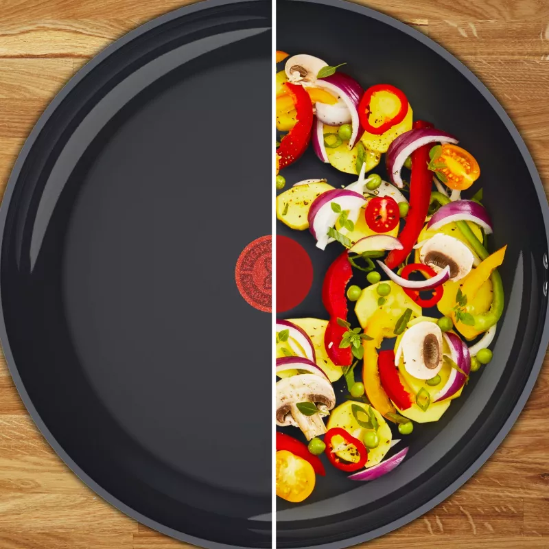 Tefal Change Black C4761925 keptuvė wok / maišymui kepimui apvali