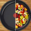 Tefal Change Black C4763225 keptuvė wok tipo, apvali, 24 cm, 3,3 l
