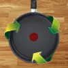 Tefal Cook & Change C4853235 keptuvė wok tipo, 24 cm, juoda