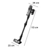Rowenta X-Force Flex RH9L55E0 belaidis dulkių siurblys 2-in-1 lazdinis ir nešiojamas, 25,9 V, 0,65 l, juodas