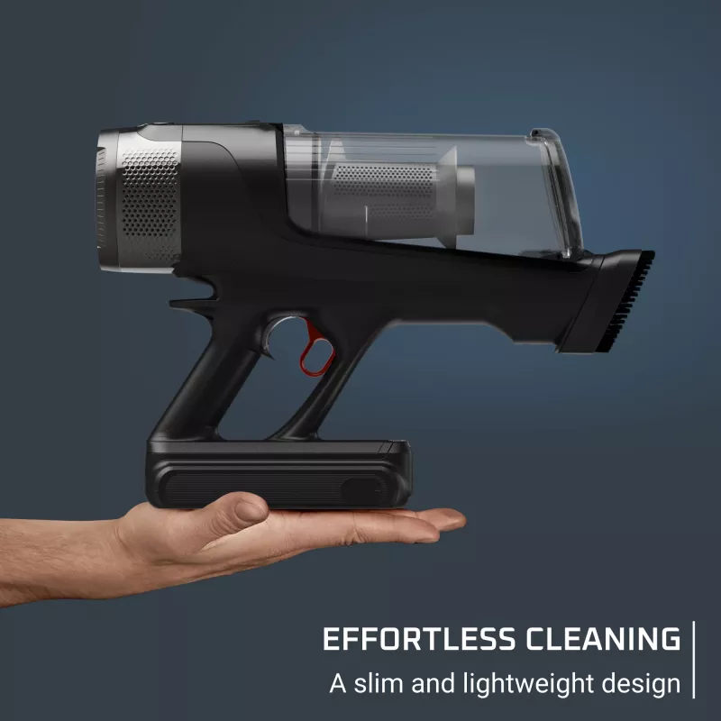 Rowenta X-Force Flex RH9L55E0 belaidis dulkių siurblys 2-in-1 lazdinis ir nešiojamas, 25,9 V, 0,65 l, juodas