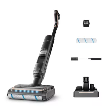 Rowenta X-Clean 7 GZ5736E0 belaidis siurblys šlapiam ir sausam valymui, be maišelio, juodas
