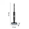 Rowenta X-Clean 7 GZ5736E0 belaidis siurblys šlapiam ir sausam valymui, be maišelio, juodas